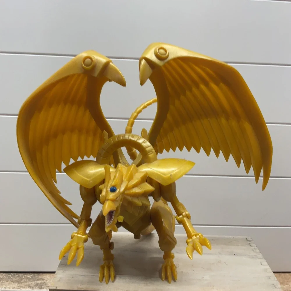 Mattel Yu-Gi-Oh The Winged Dragon of Ra Gold Action Figure 11 inch Vintage 1996